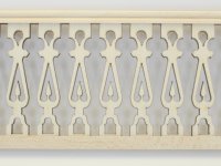 (image for) Miniature Laser Cut Bedford Porch or Landing Rail