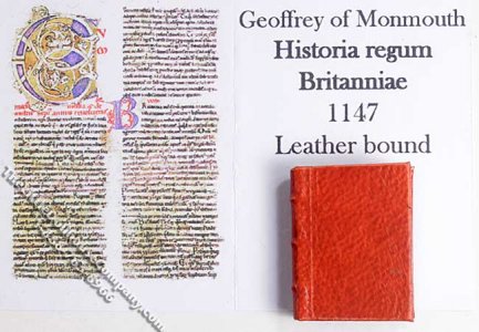 (image for) Miniature Book: 'Historia Regum Britanniae'