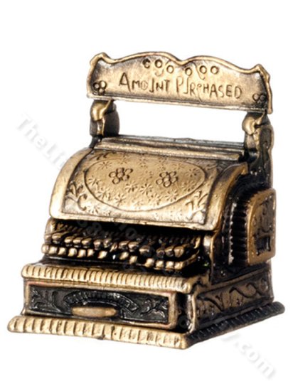 (image for) Dollhouse Miniature Cash Register