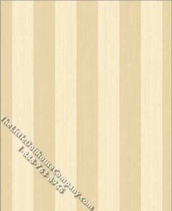 (image for) Beige Robin Stripe Pattern Miniature Wallpaper for Dollhouses