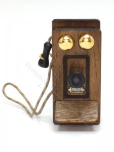 (image for) Miniature Vintage Wall Telephone by Jane Woodham