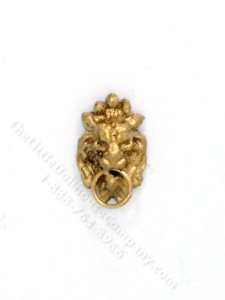 (image for) Miniature Antique Style Lion Head Door Knocker for Dollhouses