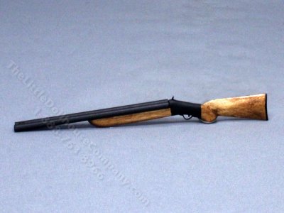 (image for) Vintage Miniature Handmade Shotgun for Dollhouses