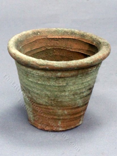 (image for) Handmade Miniature Clay Pot for Dollhouses