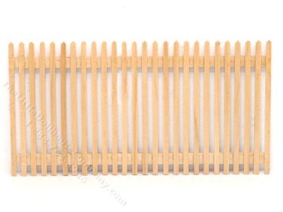 (image for) Single Picket Fence for Dollhouse Scale Models