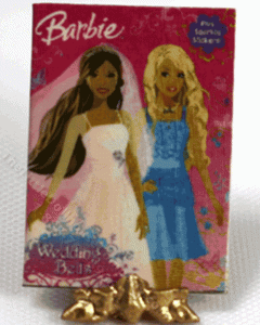 (image for) Miniature Barbie 'Wedding Bells' Activity Book