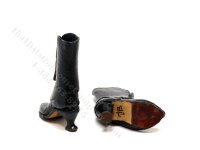 (image for) Miniature Leather Ladies Boots by Judith Blondell for Dollhouses