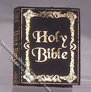 (image for) Miniature Reproduction Holy Bible for Dollhouses