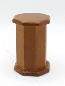 (image for) Miniature Octagonal Walnut Occasional Table