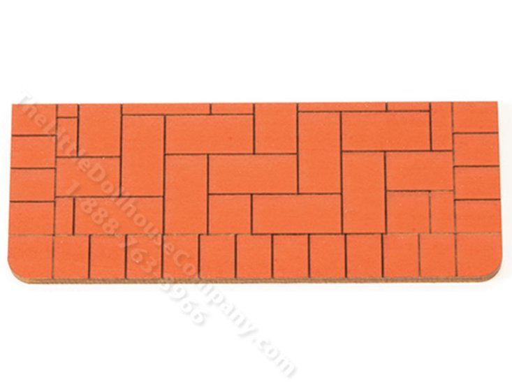 (image for) Miniature Extra Large Brick Steps for Dollhouses