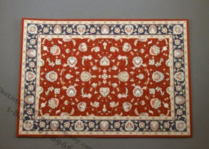 (image for) Red and Blue Border Carpet