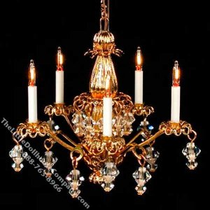 (image for) Miniature Brittany Chandelier