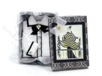 (image for) Miniature Black and White Blouse by Judith Blondell