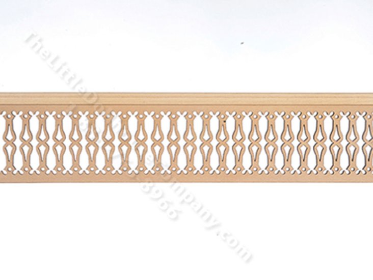 (image for) Miniature Tear Drop Porch Rail for Dollhouses