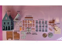 (image for) 1:144 Scale 3 - Level Little Harbor Town Tea Shop Kit