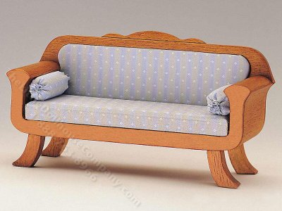 (image for) Miniature Simplified Empire (or Biedermeier) Sofa Kit