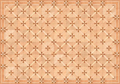 (image for) Dollhouse 1/2 Scale Model Parquet