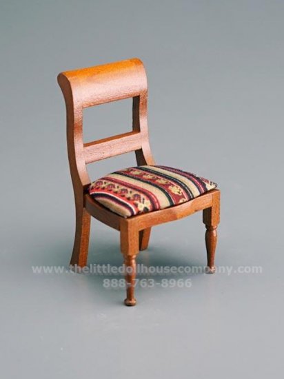 (image for) Miniature Biedermeier Chair for Dollhouses