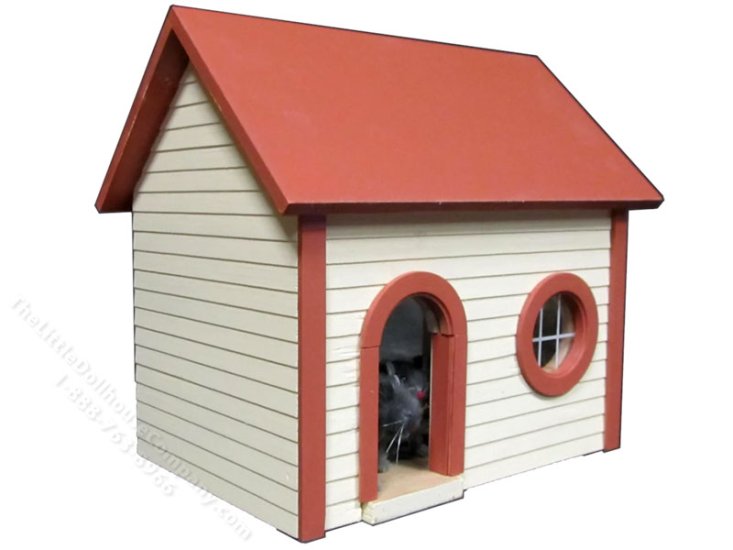 (image for) Real Good Toys Mouse House Assembled Dollhouse