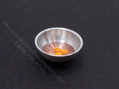 (image for) Miniature Bowl with Eggs for Dollhouses