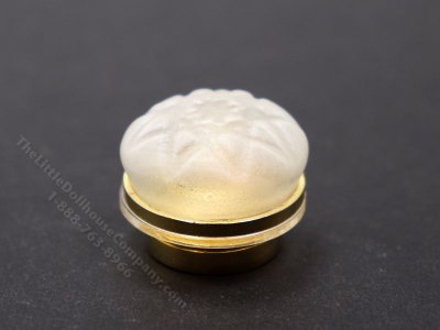 (image for) Miniature LED Frosted Round Ceiling Light w/ Wand for Dollhouse