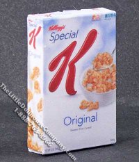 (image for) Miniature Special K Cereal Box