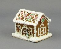 (image for) Miniature Gingerbread House