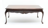 (image for) Dark Walnut Dining Table in Miniature