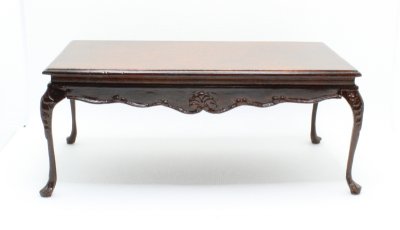 (image for) Dark Walnut Dining Table in Miniature