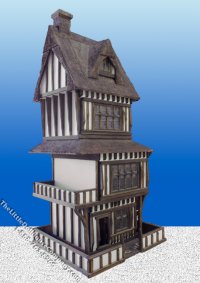(image for) Miniature Four Storey Tudor Dollhouse