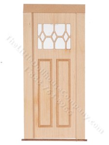 (image for) Dollhouse Single Small Diamond-Topped Door