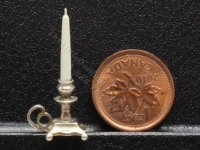 (image for) Miniature Sterling Silver Candle Holder by Vladimir Matusovsky