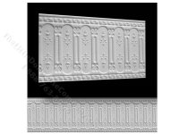 (image for) 1/2" Policard Wainscot for Dollhouses