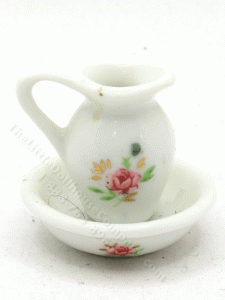 (image for) Miniature Pitcher and Wash Bowl