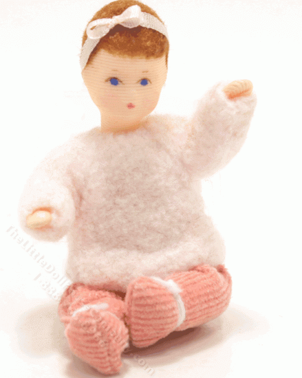 (image for) Nina Flexible Baby Girl Doll by Erna Meyer