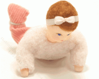 (image for) Nina Flexible Baby Girl Doll by Erna Meyer