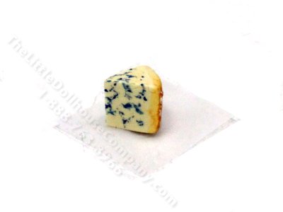 (image for) Miniature Stilton Blue Cheese Wedge by Charlotte Willmott