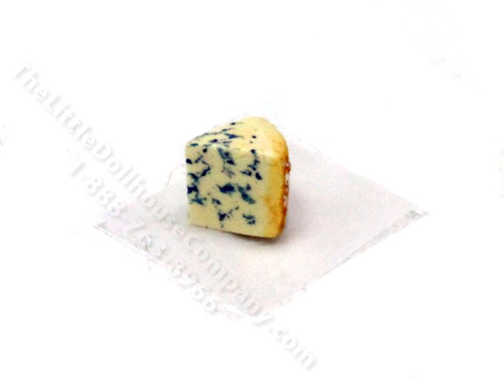 (image for) Miniature Stilton Blue Cheese Wedge by Charlotte Willmott