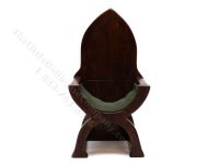 (image for) Miniature Signed Gothic Chair by Michael Mortimer