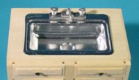 (image for) Doll House Miniature Kitchen Sink