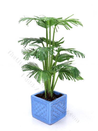 (image for) Miniature Potted Parlour Palm by Mini Creations by Judy