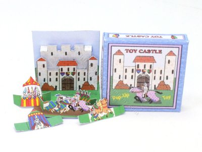 (image for) Miniature Pop-Up Toy Castle in a Box