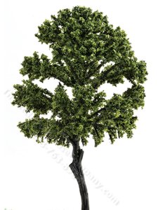 (image for) Miniature 5" Full Green Tree for Dollhouses