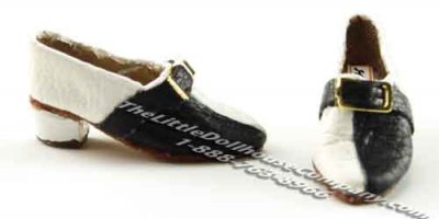 (image for) Miniature Leather Ladies Shoes by Judith Blondell for Dollhouses