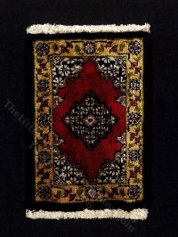 (image for) Miniature Handmade Oriental Rug for Dollhouses