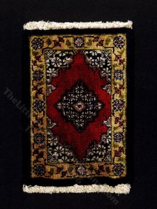 (image for) Miniature Handmade Oriental Rug for Dollhouses
