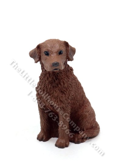 (image for) Miniature Chesapeake Bay Retriever Dog for Dollhouses