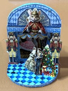 (image for) Miniature Nutcracker Sweet Puppet Theater Kit for Dollhouses