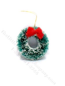 (image for) Dollhouse Miniature Christmas Wreath