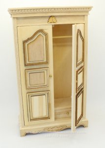 (image for) Miniature Unfinished Wardrobe